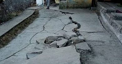 Not only Joshimath, other regions of Uttarakhand are also witnessing cracks