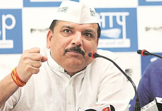 AAP MP Sanjay Singh arrested by ED in excise case